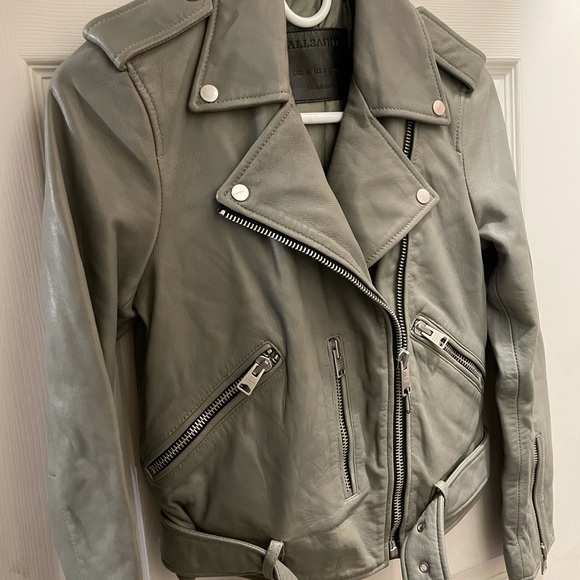 ALL SAINTS BALFERN LEATHER JACKET